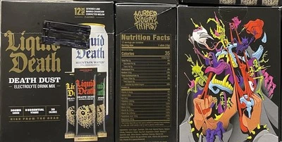2 Cajas de 12 Polvo de Hidratación de Polvo Electrolito Muerte Líquido Mejor por 3/2/26 Foto 1 de 4