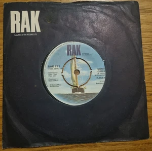 RACEY - SOME GIRLS 7" Single Company Sleeve RAK RECORDS - Picture 1 of 4