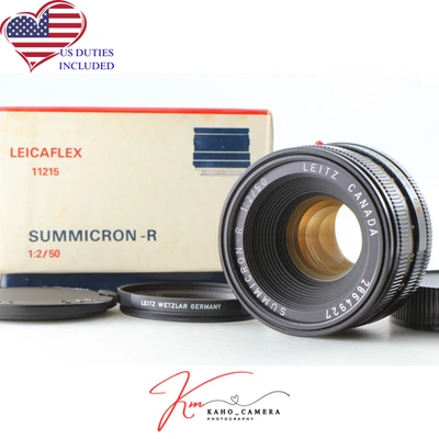 Lente Cla'd [Excelente COMO NUEVA+++ en caja] Leica Canada Summicron R 50 mm f/2 3 cámaras JAPÓN Foto 1 de 4