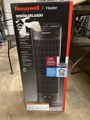 Calentador de torre digital de cerámica con sensor de movimiento Honeywell HCE323V 1500W Foto 1 de 4