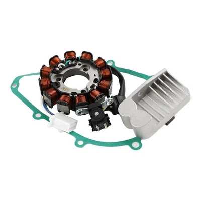 STATOR + VOLTAGE REGULATOR + GASKET FOR HONDA MSX125 GROM125 GROM125A 2017-2020 Foto 1 de 4