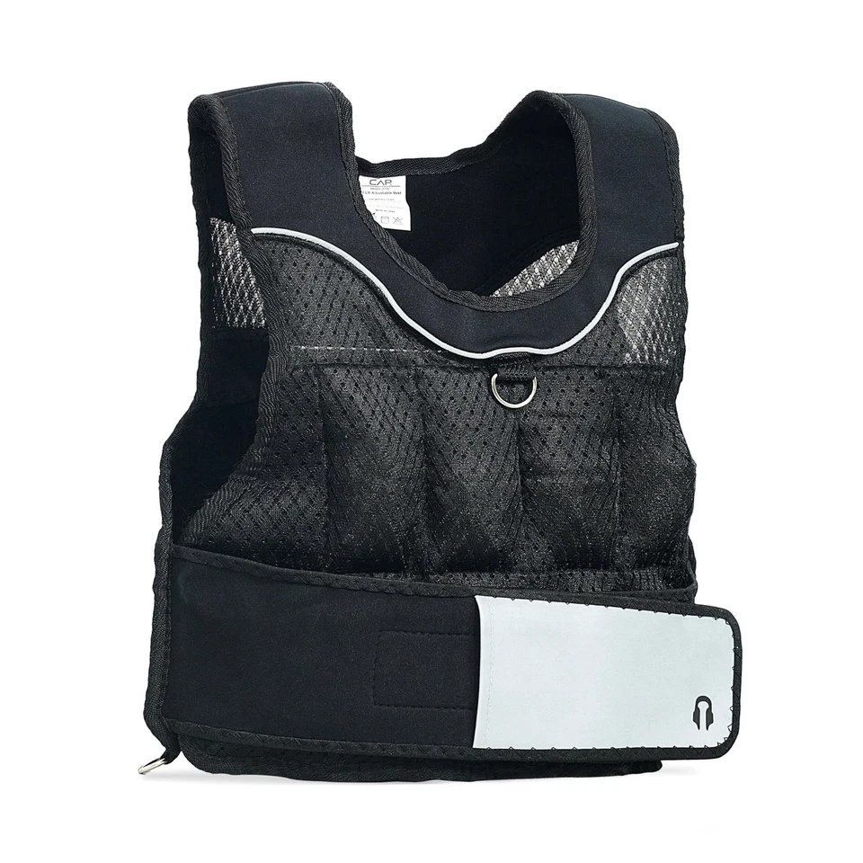 20 Pound Adjustable Weighted Vest for Strength Training and Conditioning - Image 1 of 4