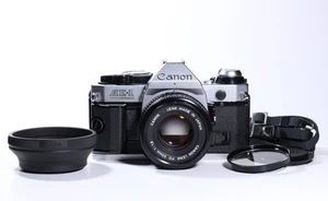 CANON AE-1 program + 1.8/50mm,Dichtungen neu,kein "Asthma",1 Jahr Gewährleistung - Bild 1 von 4