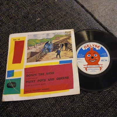 Johnny Morris - The Railway Stories  (1966) Vinyl DEL155 - Down the mine - rare - Image 1 of 4