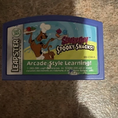 Leapster Leapfrog Scooby Doo Spooky Snacks Arcade Style Learning - Image 1 of 2