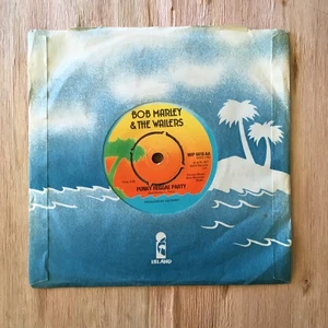 BOB MARLEY Jamming / Punky Reggae Party 7" (Island 1977 UK) REGGAE Lee Perry - Picture 1 of 2