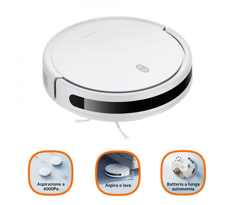 XIAOMI ROBOT VACUUM E10 BHR6783EU BIANCO - Immagine 1 di 1