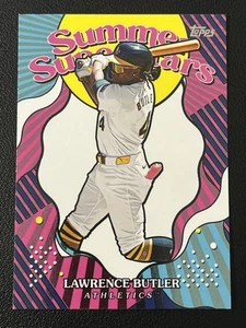 2025 Topps SERIES 2 Lawrence Butler Summertime Superstars Insert Oaklans A's - Picture 1 of 2