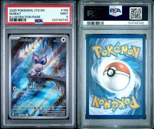 Pokémon PSA 9 NOIBAT 169/159 - JOURNEY TOGETHER ILLUSTRATION RARE HOLO - MINT - Bild 1 von 1
