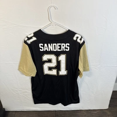 Men’s Nike Coach Prime #21 Deion Sanders  Black Jersey Colorado Sz Large NWT - Image 1 of 3