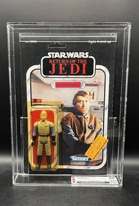 Vintage Star Wars AFA/CAS 80 General Madine ROTJ 1983 65 Back-A Kenner Card MOC! - Picture 1 of 9