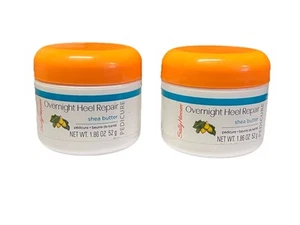 Sally Hansen PEDICURE Overnight Heel Repair Shea Butter (Pack of 2) NWOB - Picture 1 of 2