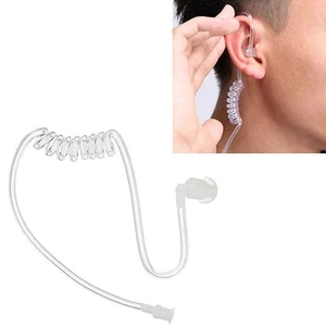 Surveillance Security Acoustic Tube Ear Bud For Walkie Talkie Earphone EarpiS^Z0 - Photo 1/4