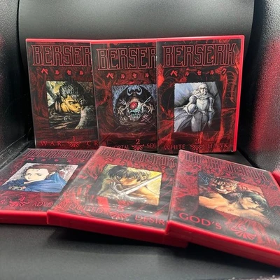 Berserk Box of War Six DVD Box Set 1-6 NTSC US English Version 2002 Foto 1 de 4