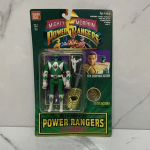 Auto Morphin TOMMY Green Ranger Mighty Morphin Power Rangers MMPR 1994 Sealed - Picture 1 of 6