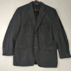 Joseph & Feiss Kamelhaar Blazer Herren 46 Reg Anthrazit Grau Sport Mantel Jacke - Bild 1 von 13