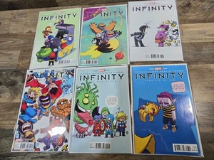 INFINITY #1, 2, 3, 4, 5, 6 2013 NM Skottie Young Variants  Complete Series - Foto 1 di 7