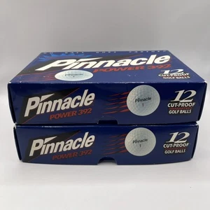 NEW Pinnacle Power 392 White - 8 Packs (24 total golf balls) - Picture 1 of 11