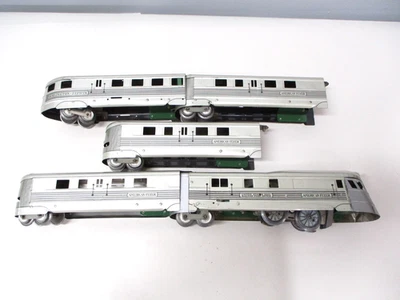 American Flyer 843 CBQ Zephyr Streamliner Elec, Whistle Prewar O gauge X7360 - Image 1 of 4