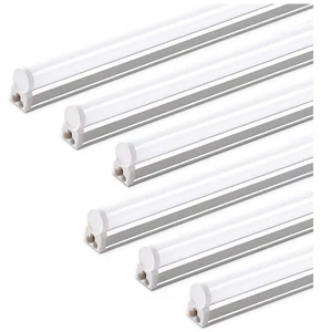 Barrina Led Batten Light 4ft, 4 Packs, T5 Led Tube Lights, 2200lm 6500K (190) - Picture 1 of 1