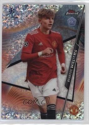 2020 Topps Finest UCL 175 Speckle Refractor /175 Brandon Williams #21 Rookie RC - Image 1 of 2