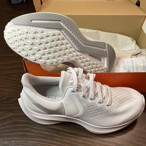 Nike Air Zoom Winflo 6 Damen-Laufschuhe AQ8228-100 Größe 7,5 weiß platin - Bild 1 von 10