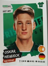 Oskar Neudeck Fresh on Göppingen Collectible Sticker Handball Bundesliga 2020 2021