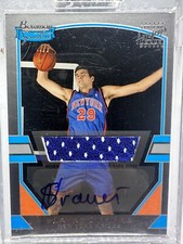 2003-04 Bowman Signature Slavko Vranes RPA Auto Knicks  1/249