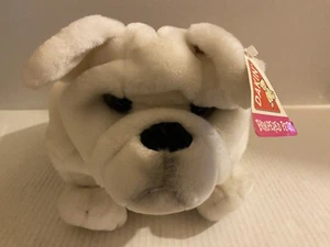 Juguete de peluche de peluche Dakin mimado #25250 Churchill Bulldog - Imagen 1 de 8