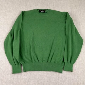 Barbour Long Sleeve Green Sweater Made In Scotland Normcore Logo Gorpcore READ - Picture 1 of 14