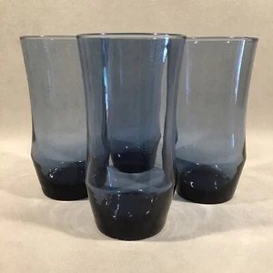 Vaso vintage PV06728 Mid Century Libbey AZUL APOLLO 13 oz (5,5") - 4 piezas - Imagen 1 de 4