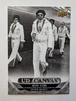 2024-25 Upper Deck Series 1 C-24 Mark Stone - UD Canvas Black - Image 1 of 2