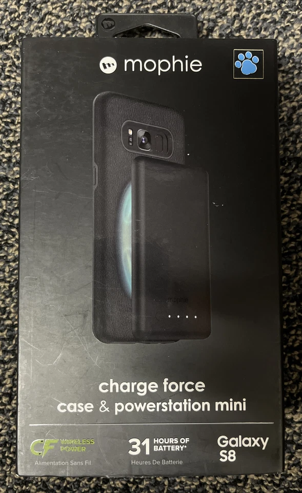 Funda Magnética Mophie Charge Force PowerStation Mini para Samsung Galaxy S8 - NUEVA Foto 1 de 1