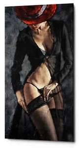 Epic Graffiti 'Chanel' by Alexander Gunin, Giclee Canvas Wall Art - Picture 1 of 4