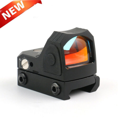 Tactical Red Dot RMR Reflex Sight Gun Scope for Glock 17 19 w/20mm Rail Mount