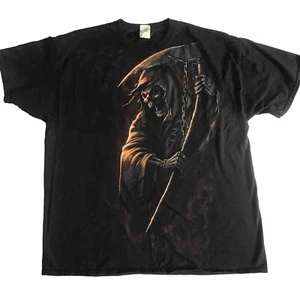 Vintage 90'S Y2K RARE Skeletor T-Shirt Fruit Loom HD MENS 2XL Grim Reaper Skull - Bild 1 von 7