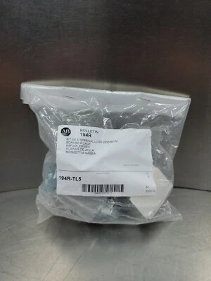 ALLEN BRADLEY 194R-TL5 3PCS Kit Terminal Lugs.                             4C-33 - Image 1 of 3