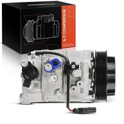 Compresor de aire acondicionado con embrague para Porsche 911 2014 Boxster 2009-2014 Cayman Cayenne Foto 1 de 4