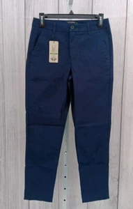 Dockers Womens Weekend Chino Slim Fit Pants Navy Blue Size 2 (AB1-4) - Picture 1 of 7