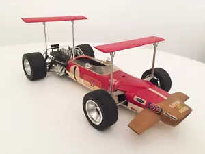 TAMIYA 1:12 F1 Lotus Ford Type 49B #1, Graham Hill, Grand Prix South Africa 1969 - Foto 1 di 15