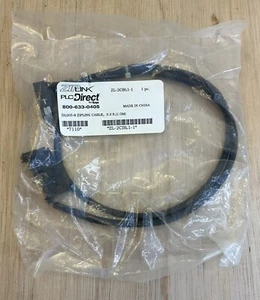 AUTOMATION PLC DIRECT ZIPLINK ZL-2CBL1-1 DL205-8 ZIPLINK CABLE 3.3FT SEALED NEW - Picture 1 of 8