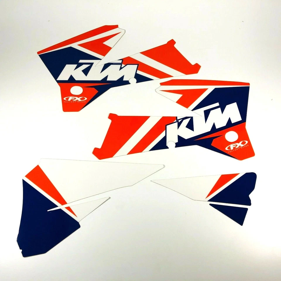 Factory Effex EVO 19 Graphics Shrouds KTM EXC 125 - 525 2005 2006 2007 NEW - Image 1 of 3