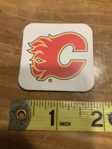 Vintage Calgary Flames Magnet NHL HOCKEY Cover