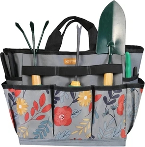 Garden Tool Bag Kit Holder Home Organizer Storage Carrier Oxford Tote Organizer - Picture 1 of 12