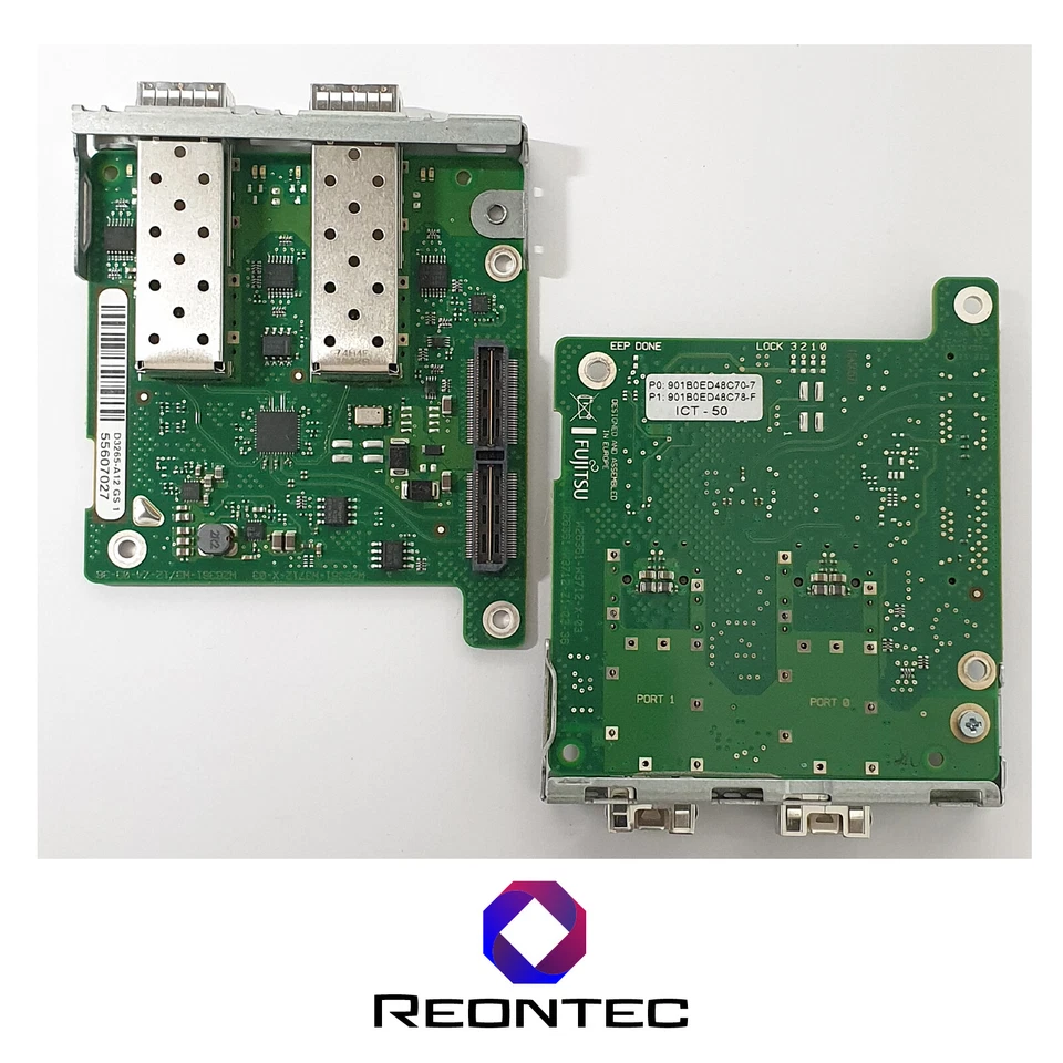 Fujitsu 2 Porte 10Gb SFP + DynamicLoM Modulo Scheda Di Rete D3265-A12 GS 1 - Immagine 1 di 1