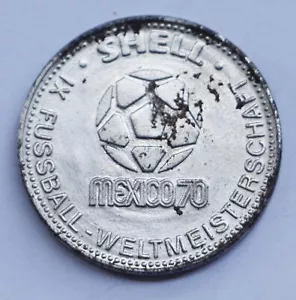 1970 Mexiko Muschel Gerd Müller Token - Bild 1 von 2