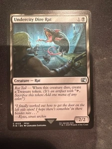Undercity Dire Rat - 0123 FIN MTG - Común N/M - Imagen 1 de 1