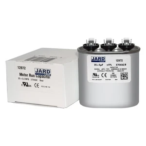 35 + 5 uf MFD 370 VAC Oval Dual Capacitor 12972 Replaces C3355L 97F9796 97F9796B - Picture 1 of 4