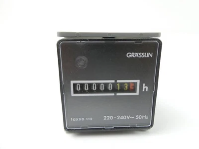 GRÄSSLIN, taxxo 112 (220-240V~50Hz) OPERATING HOURS COUNT - UWZ48KED - Image 1 of 2