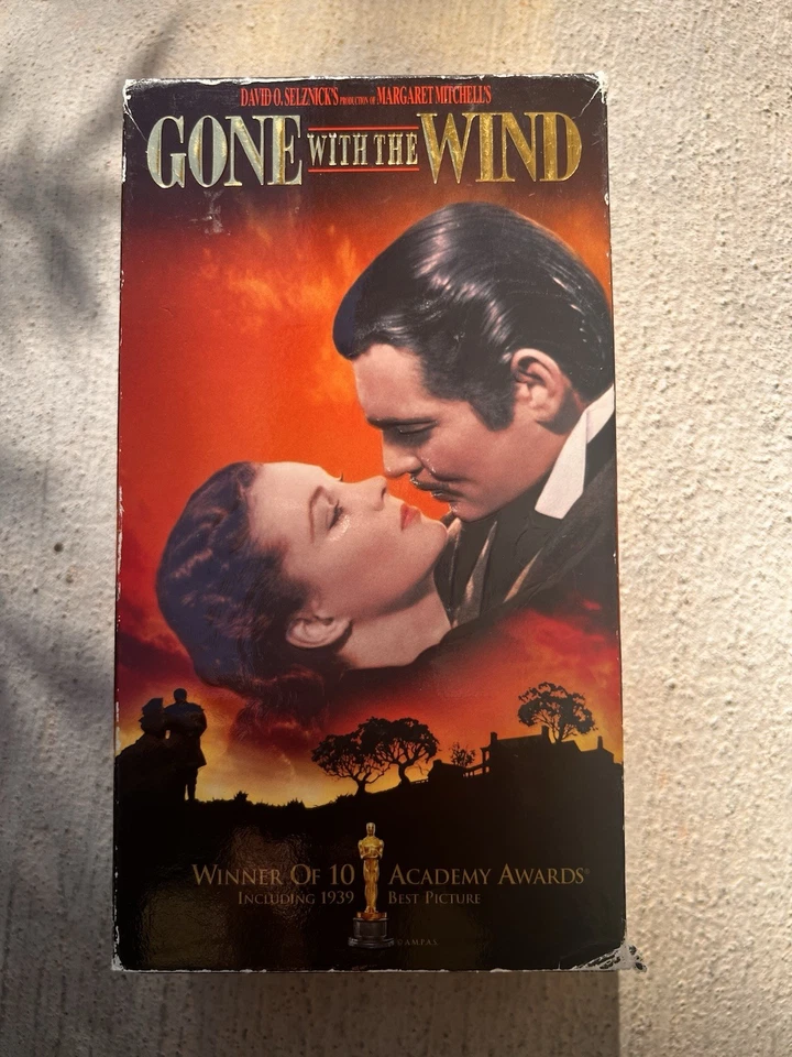 Gone With the Wind (VHS, 2-Tape Set) It's a Classic! - Image 1 of 4